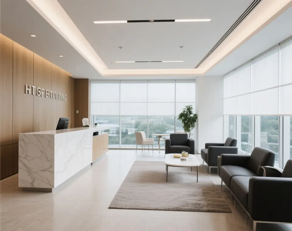 商务接待环境示意